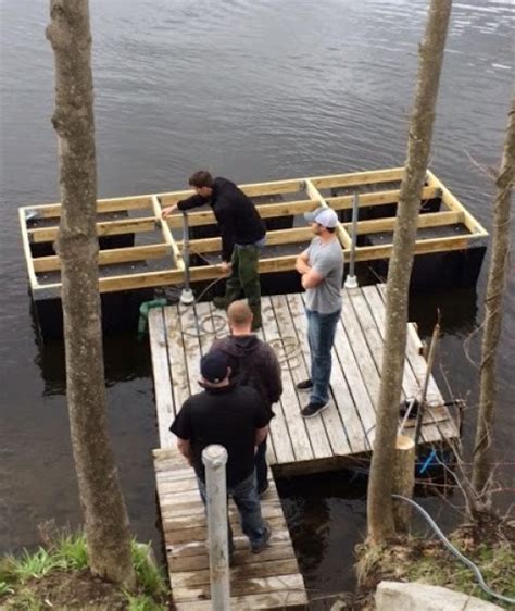 Dock Floats for Building Floating Boat Docks | DiggersList