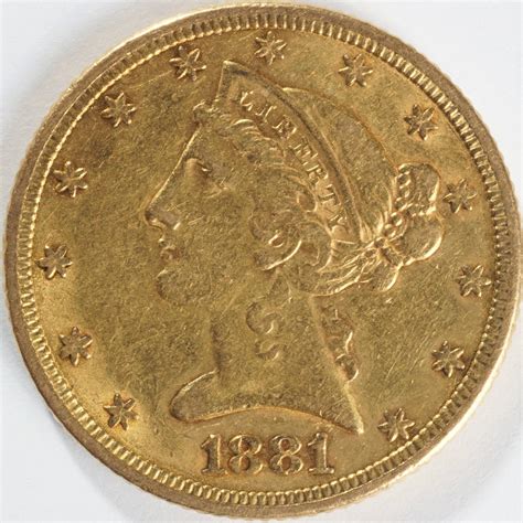 1881 $5 Liberty Gold Half Eagle - Numismax