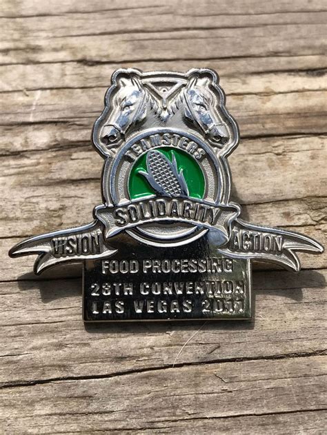 International Brotherhood of Teamsters Food Processing Union Pin ...