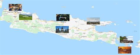 Cities map of Indonesia - OrangeSmile.com