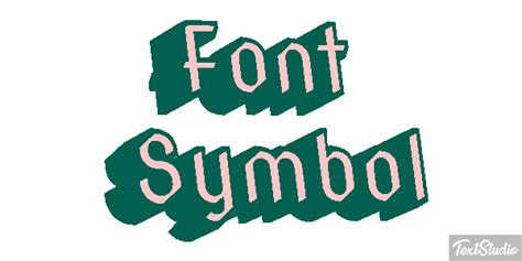 Font Symbol Font Animated GIF Logo Designs