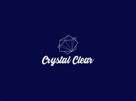 Crystal Clear logo design - LogoAI.com