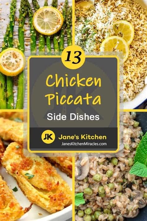 What to Serve with Chicken Piccata: 13 Swoon-worthy Sides - Jane's Kitchen