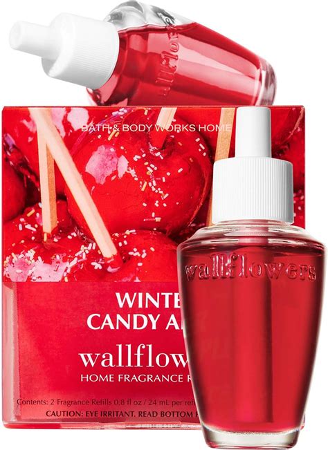 Amazon.com: Bath and Body Works WINTER CANDY APPLE Wallflowers 2-Pack ...