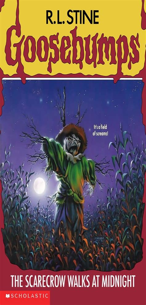 R.L. Stine Goosebumps the Scarecrow Walks at Midnight Single - Etsy