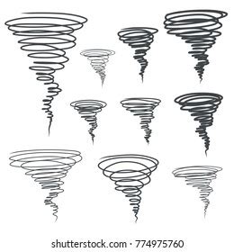 How To Draw A Tornado