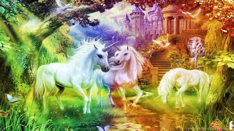 Cute Rainbow Unicorn Desktop Wallpapers - Top Free Cute Rainbow Unicorn ...