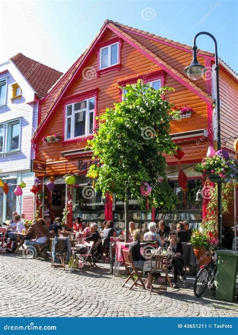 Stavanger City Center in Norway Editorial Photo - Image of scandinavian ...