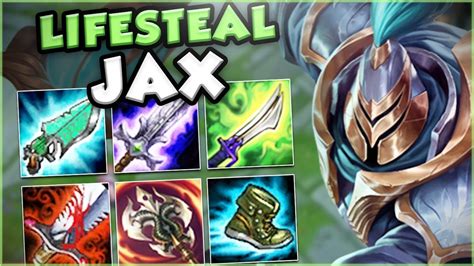 THIS NEW FULL LIFESTEAL JAX BUILD IS GENIUS!! NEW LIFESTEAL JAX TOP GAMEPLAY! - League of ...