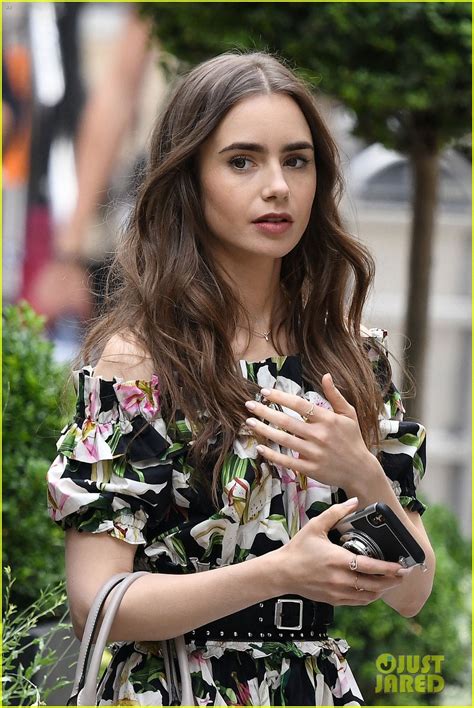 Photo: lily collins new looks emily paris filming 02 | Photo 4335278 | Just Jared