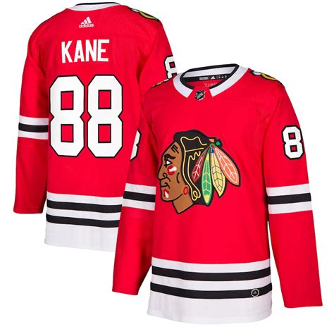 adidas Patrick Kane Chicago Blackhawks Red Authentic Player Jersey