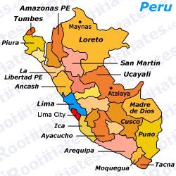 Peru Metro Map - ToursMaps.com