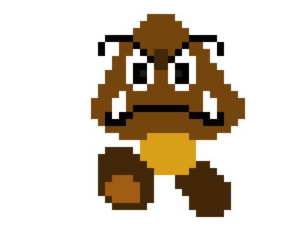 Goomba | Pixel Art Maker