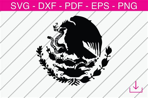 Mexico Coat Of Arms SVG, Mexico SVG, Mexico Flag Eagle SVG,, 53% OFF