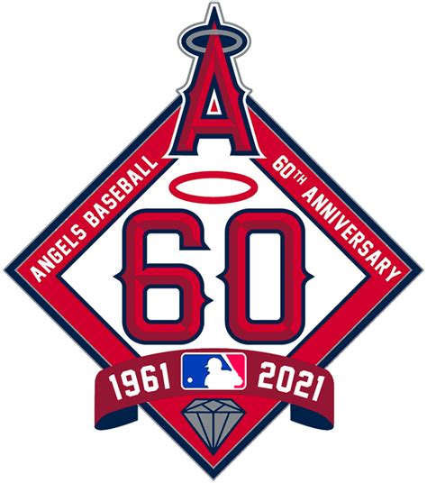 Los Angeles Angels Anniversary Logo
