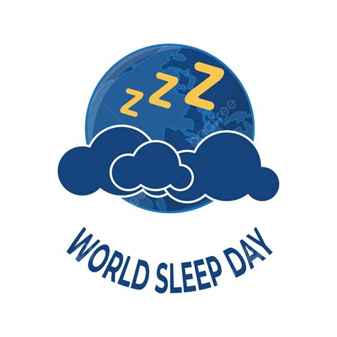 World Sleep Day Vector Art PNG, World Sleep Day Yearly Logo, Yearly ...