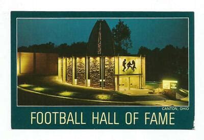 NFL PRO FOOTBALL HALL OF FAME MUSEUM CANTON OHIO POSTCARD | eBay