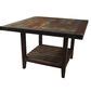 Santa Fe Rustic Rustic Counter Height Dining Table in Multi-Colored - Table Only | Nebraska ...