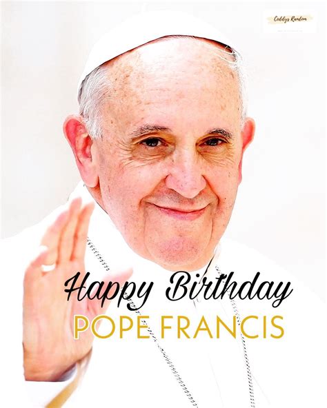 Happy Birthday Pope Francis ! @franciscus Our Dearest Lolo Kiko 🥰 #lolokiko #popefrancis #83rd ...