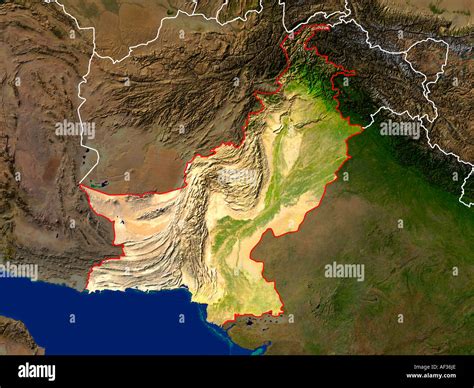 Kirthar Range Map