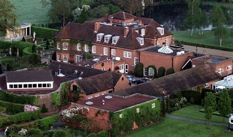 Elton John's main residence in Windsor, UK - Sir Elton John and husband ...