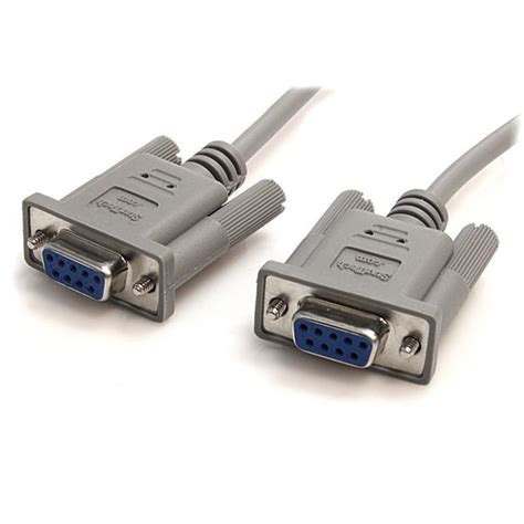 10 ft DB9 RS232 Serial Null Modem Cable | Null Modem Serial Cables | StarTech.com Canada