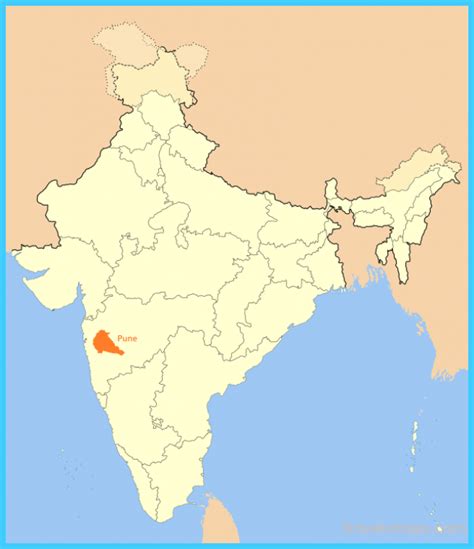 Pune Map In India