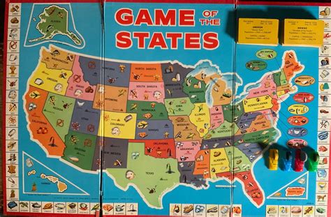 Game of the States circa 1960 | Etsy