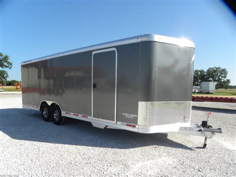 Cargo Trailer - 2020 Featherlite 8'6"x24'x7' ALUMINUM ENCLOSED CAR TRAILER! | TrailersUSA