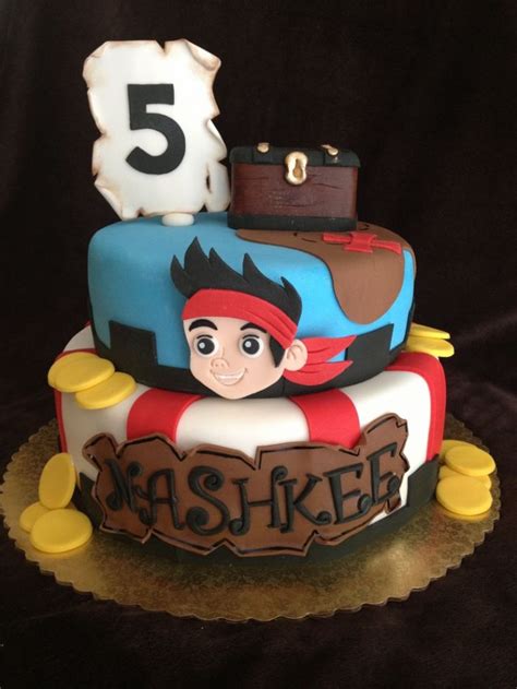 Jake and The Neverland Pirates Cake | The Bewitchin' Kitchen