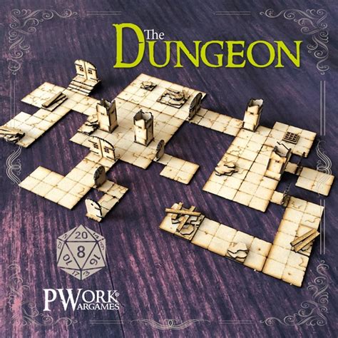 The Dungeon - MDF Fantasy Tiles