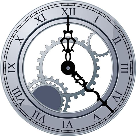 Roman Clock - Openclipart