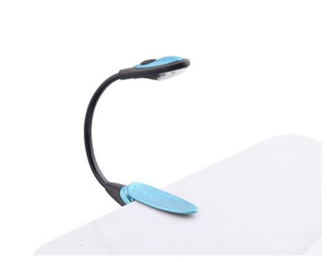 Flexible Tube Reading Desk Book Light Use Bottom Battery with Clip Design Manufacturers and ...