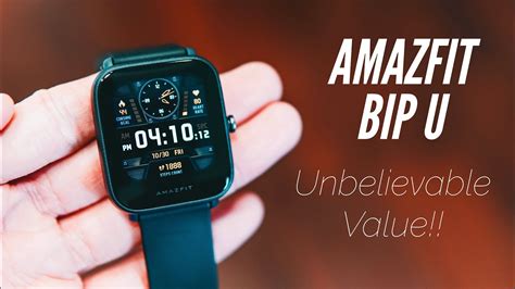 Amazfit BIP U Full Review: Everything You Need To Know! Best $50 Smartwatch? - YouTube