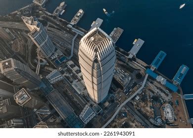 Aerial View Tower Skyline Hong Kong Stock Photo 2261943091 | Shutterstock