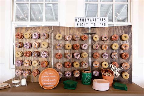 Paper & Party Supplies Wedding Donut Wall Wedding Donut Stand Donut ...