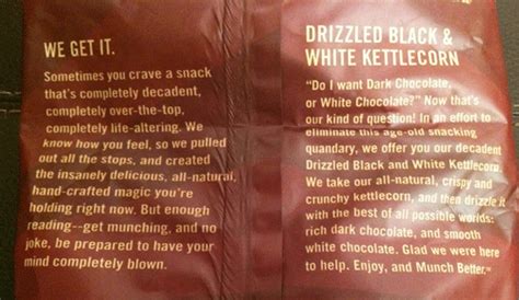 Popcorn, Indiana Drizzled Black & White Kettle Corn & Throwing Money ...