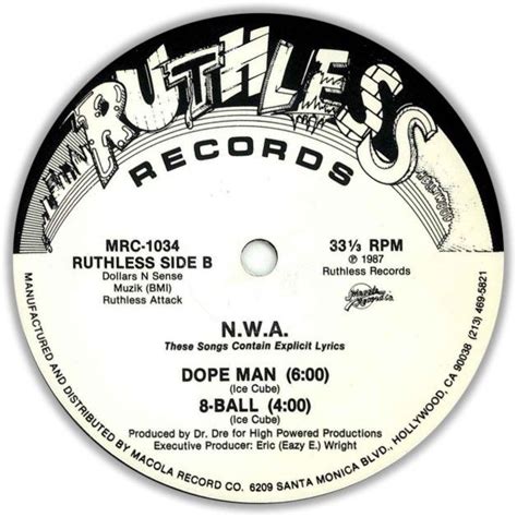 Ruthless Records label | Record label logo, Nwa, Nwa and the posse