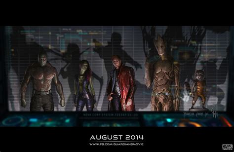 GUARDIANS OF THE GALAXY Begins Production