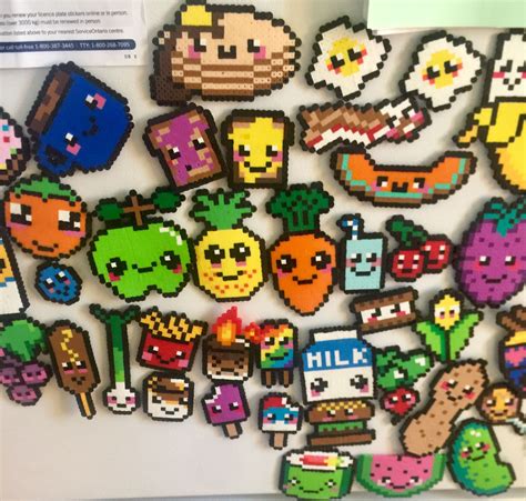 Perler Food Perler Magnets Pinterest Perler Beads Beads And Hama | The Best Porn Website