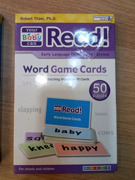 Your baby can read flash cards, Babies & Kids, Infant Playtime on Carousell