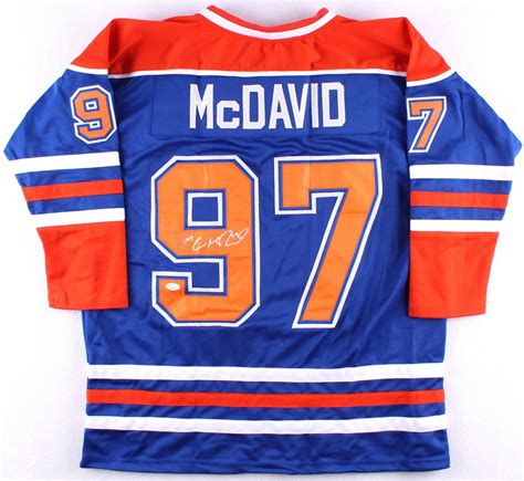 Connor McDavid Signed Oilers Jersey (JSA Hologram) | Pristine Auction