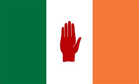 Possible flag for a United Ireland by me. : r/vexillology