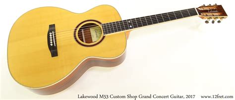 Lakewood M53 Custom Shop Grand Concert, 2017 | www.12fret.com