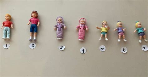 Playskool Dollhouse Children Babies Dolls Figures 1990s You - Etsy