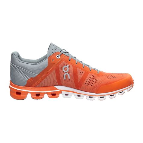 ON Cloudflow Running Shoes Orange Grey