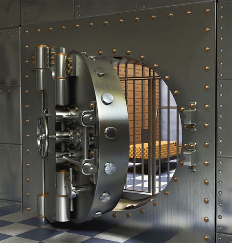 What is a vault door? What is a bank vault?