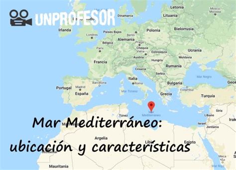 Mar MEDITERRÁNEO: ubicación y características - ¡RESUMEN + MAPAS!