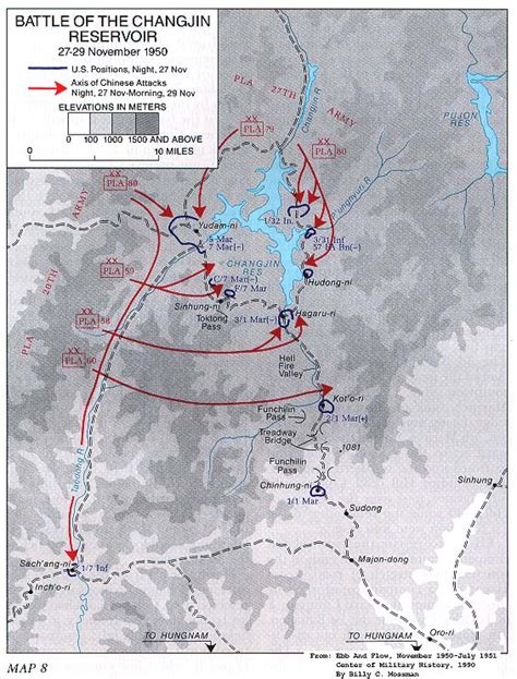 Battle Of The Changjin Reservoir, 27-29 November 1950 | A Military Photos & Video Website