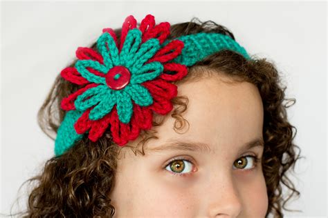 Headband & Flower Pattern - Interweave